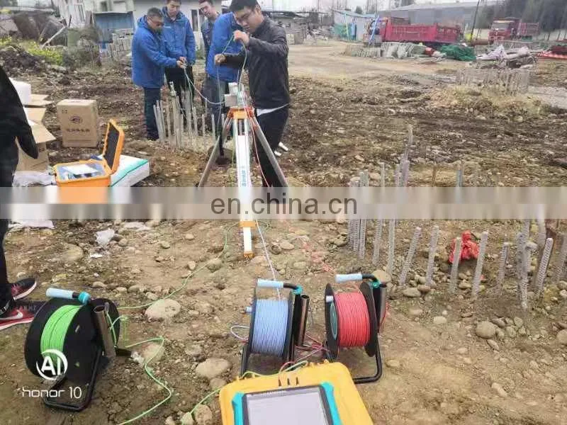 Cross Hole Sonic Logging Test for Piles