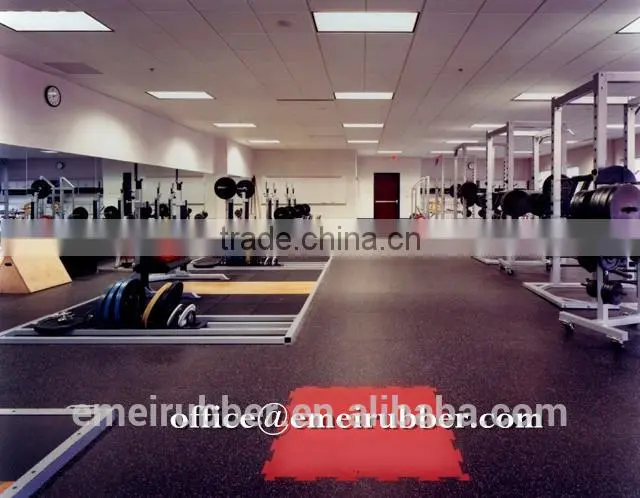 Gym Rubber Flooring Tiles