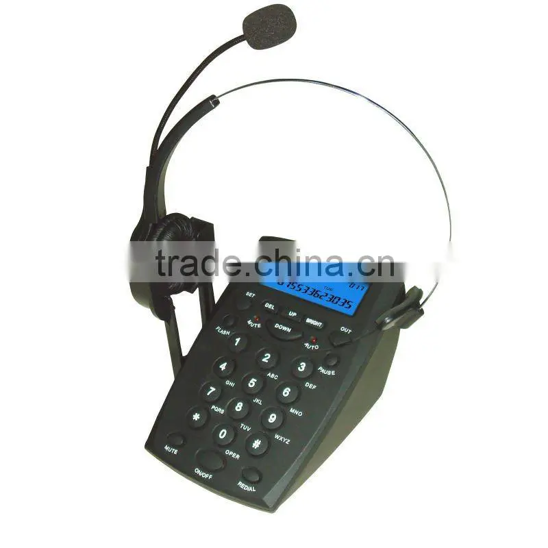 call center telephone headset rj11