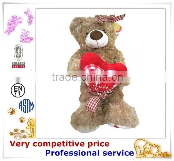 OEM Stuffed Toy,Custom Plush Toys, valentine plush toys heart