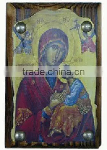 Framed Byzantine Icon