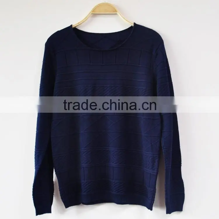 2016 Scoop Neck Women Plain Pullover Knit Sweaters