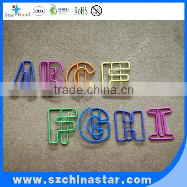 shapes paper clips with round tin box