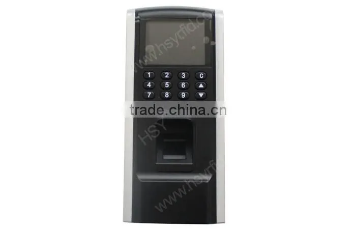 HSY-F801 Hours of absence input and output devices reading card fingerprint access control and time attendance