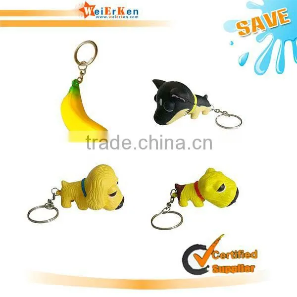 pu soccer ball keychain