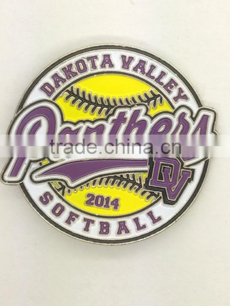 custom logo soft enamel lapel pins/custom badges