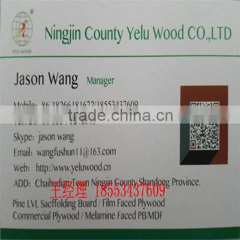 Korea packing usage poplar LVL for sales/poplar lvl for Korea packing