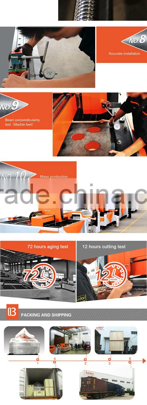 500W Metal Fiber Laser Cutting Machine