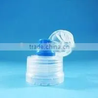 Plastic flip top caps,28mm,child proof cap for water bottle