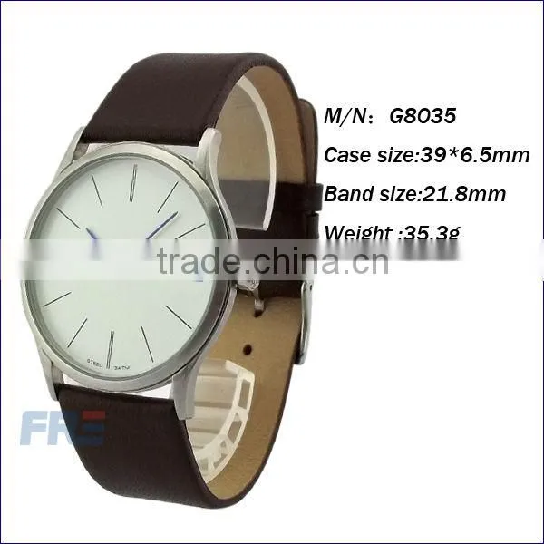2014 high quality brown wrist watch