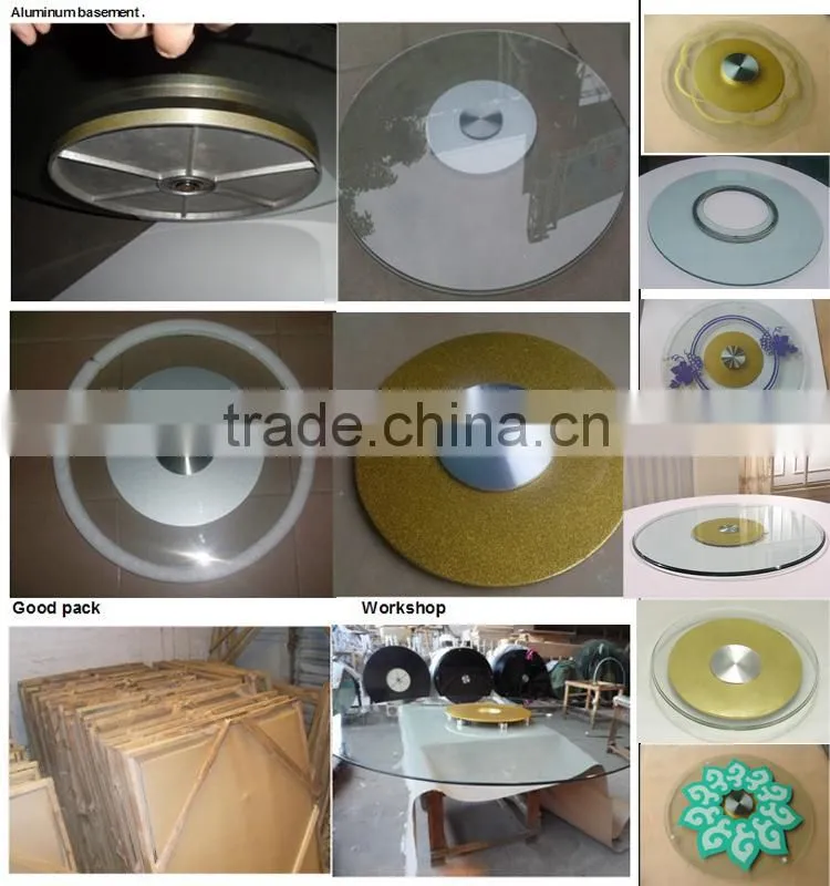 12mm Tempered Glass Lazy Susan