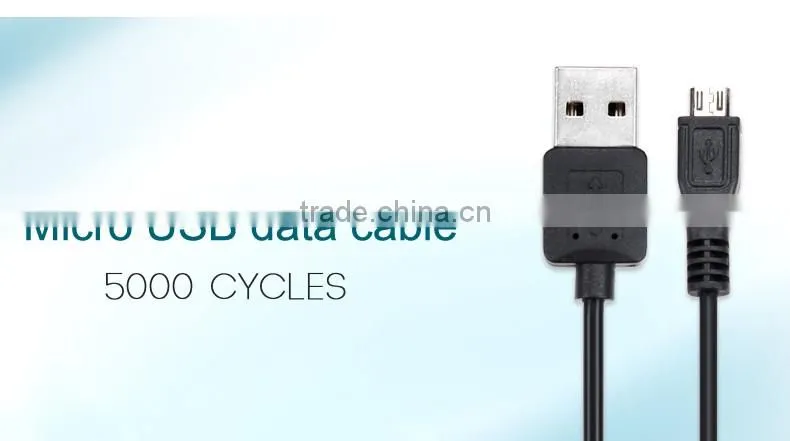 OEM 1M/2M/3M Good quality nylon braided micro usb data cable for samsung mobile phone