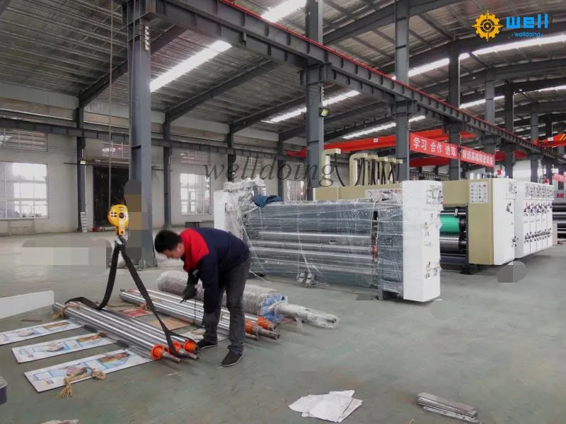 automatic flexo printer slotter die cutter