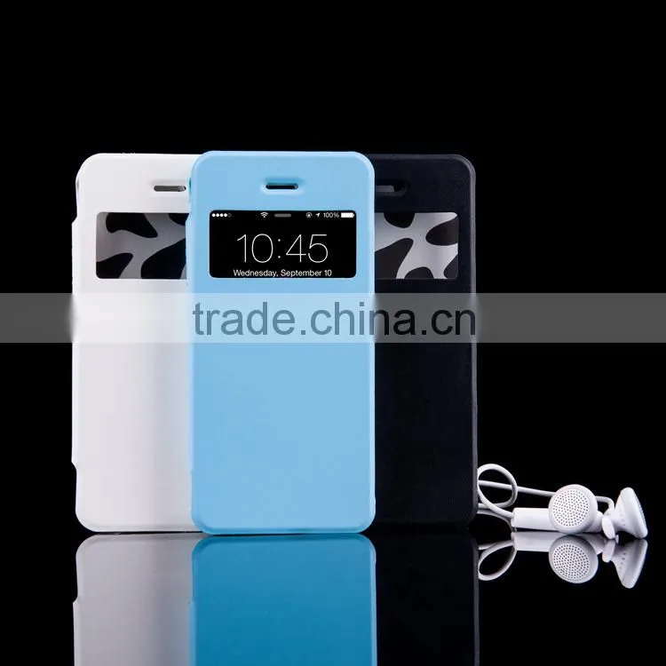 Professional unique design luxury business design wallet case for iPhone 6, For iPhone 5