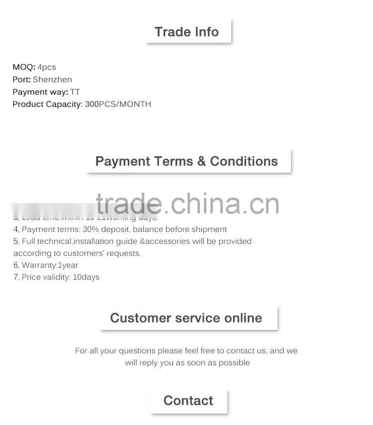 19 inch Large supply good quality information kiosk dispay