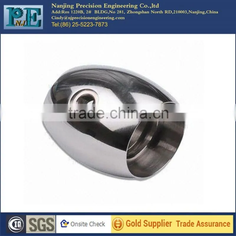 Custom good quality high precision polished parts from China factory