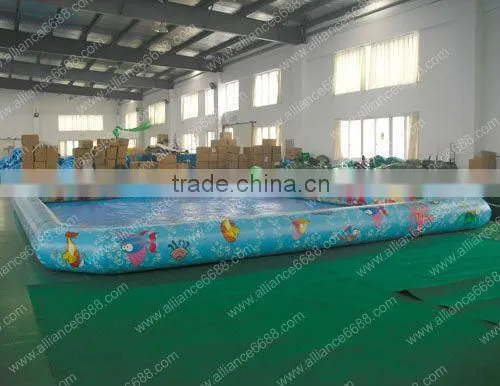 water pool with water slide water park equipment