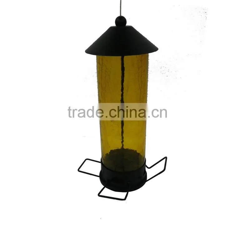 Outdoor Metal+Plastic Bird Feeder wholesale