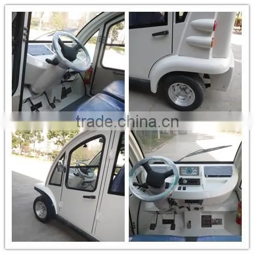 chinese electric car, 4 seats, Swiss design, 48V 4KW DC motor, model EG6043KF