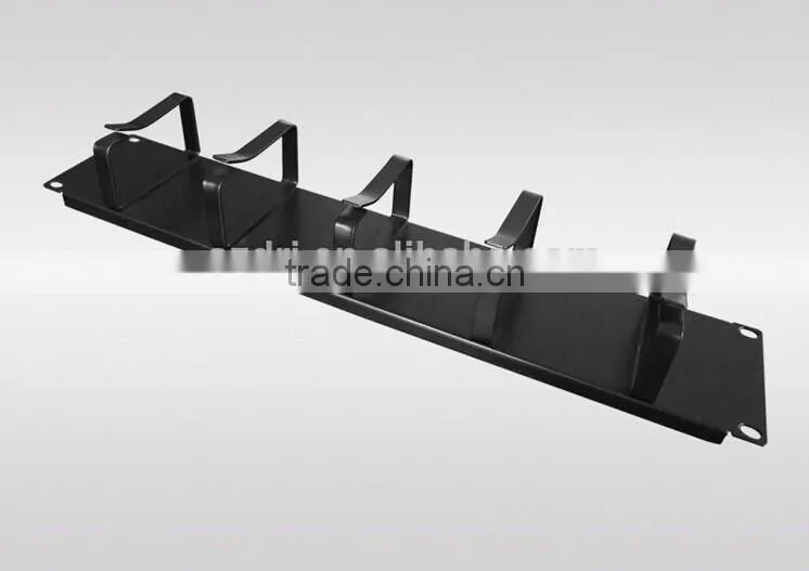 2U cable management Fits in a 19" equipment rack,cable management ring