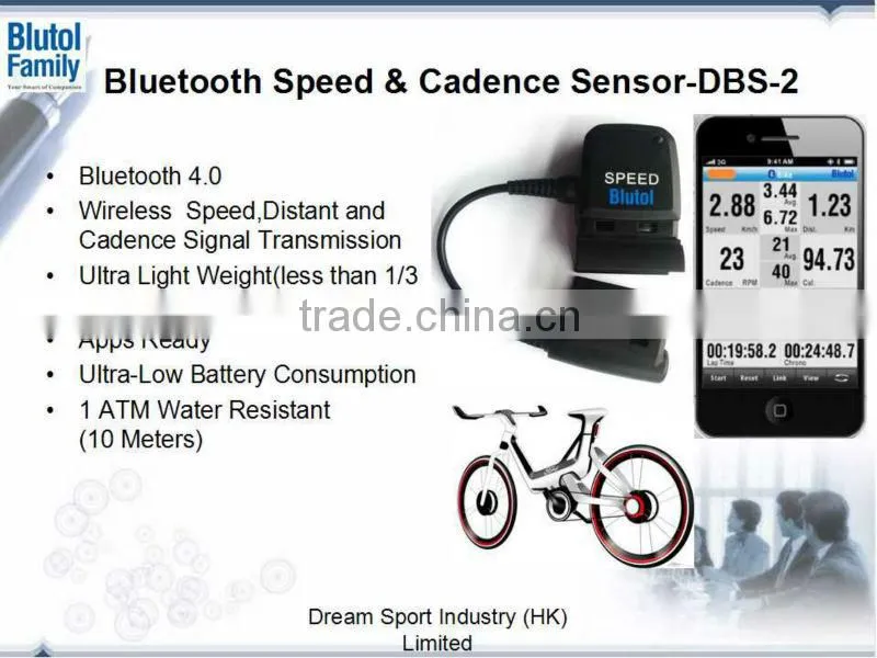 Larger Screen Display Wired Bike Computer holder DCY-300