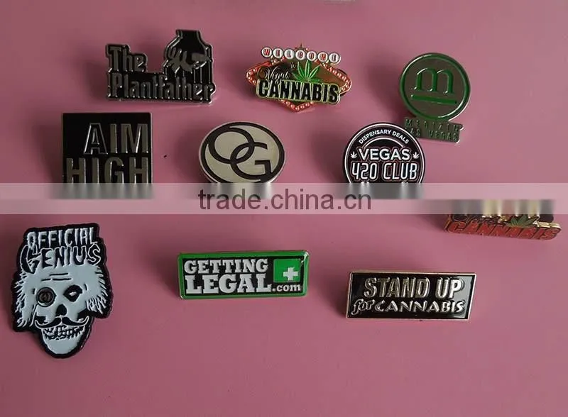 Promotional gifts metal enamel badge and custom made badge pin