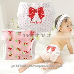 made in Japan products high quality cloth diaper cover pattern baby nappies wholesale for hot selling item