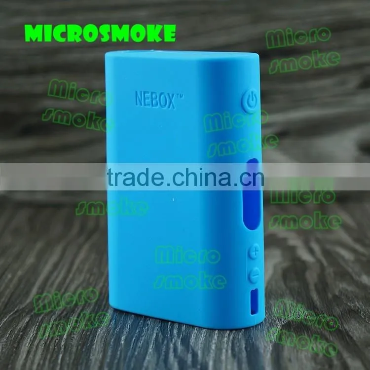 China market wholesale high quality silicone rubber cover for nebox 60w box mod, nebox silicone case