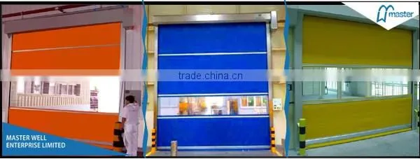 Wuxi Industrial Unique Design High Speed PVC Roller Door