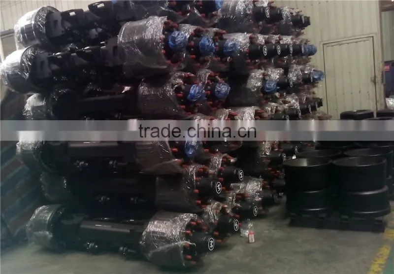 Axle for UAE Middle East trailers semi trailer axles for sale