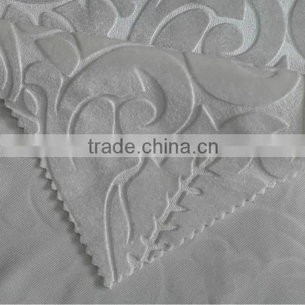 Dubai Fashion Curtain Fabric 100% Polyester Italy Shiny Velvet Tricot Fabric For Curtain