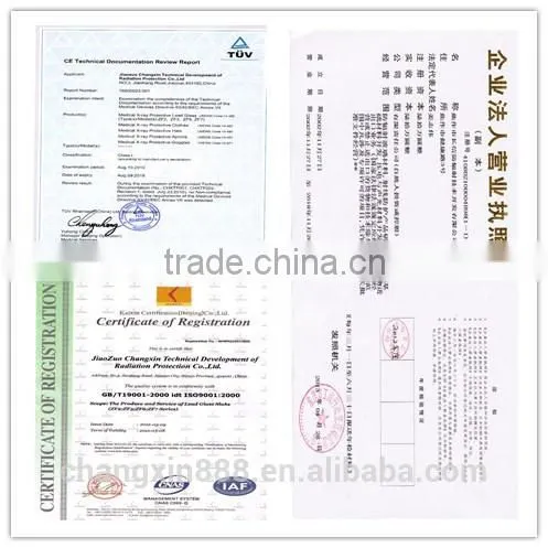 2014 New Product Zf7 X Ray Glass with ISO&CE