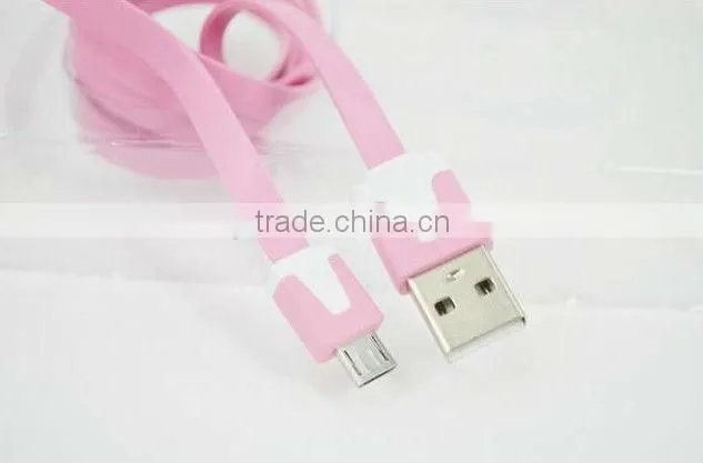 Noodle Cable For Samsung Cable USB Flat