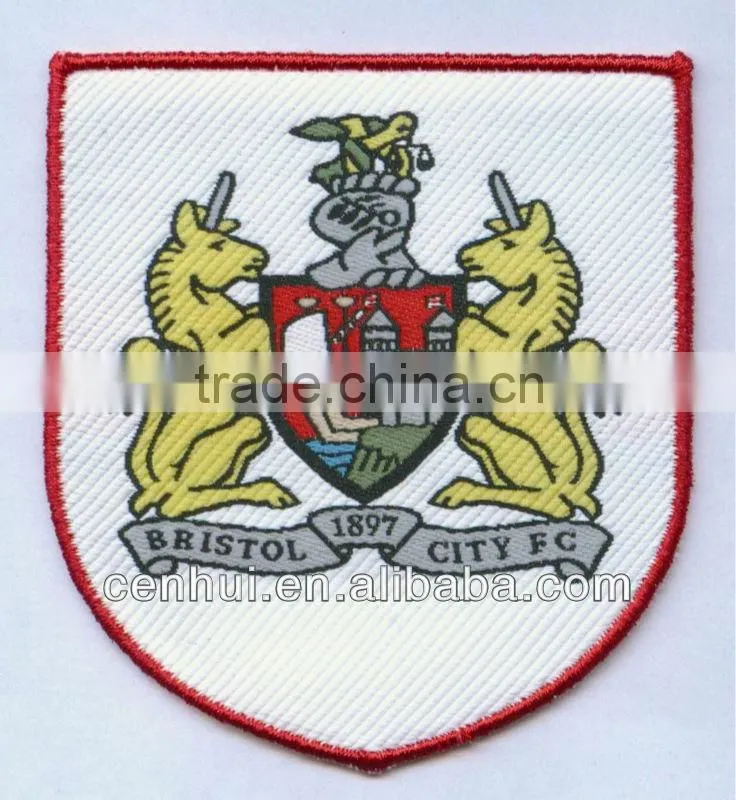 high quality, 100% cotton, fashionable woven patches
