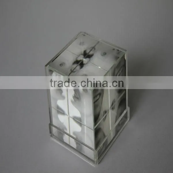 Alibaba China hot sale acrylic digital photo frame