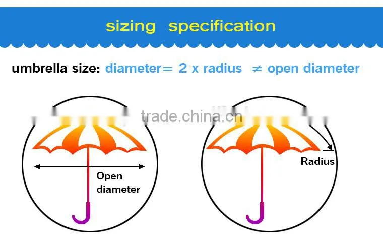 pvc fabric big function umbrella parasol with logo printing