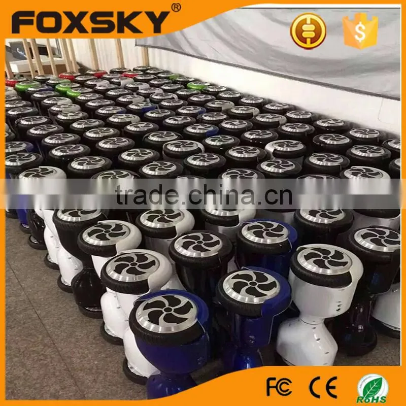 Smart 6.5 inch 2 wheel electric standing scooter for outdoorsports
