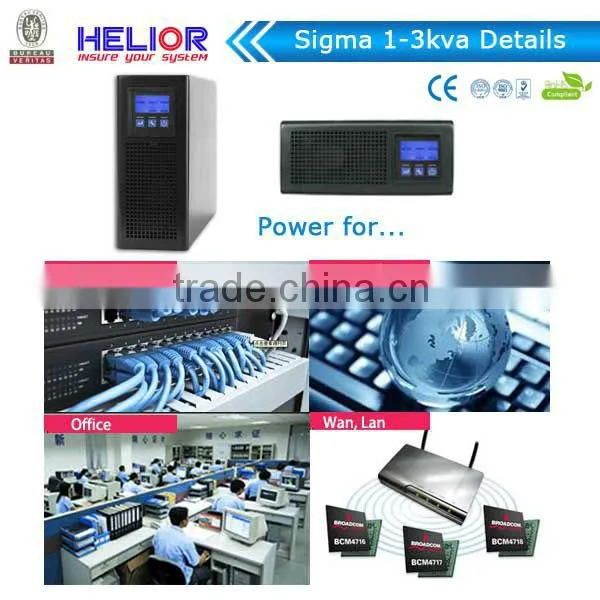 Professional pure sine wave Sigma 1-3KVA power supply home ups battery ups for computer