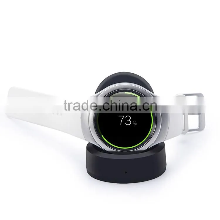 Smart watch wireless charger for Samsung s2 gear wireless watch charger
