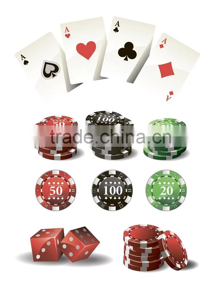 Custom Casino Ceramic/ABS/Clay Poker Chip