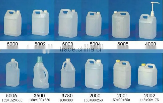 plastic bottle/jerry can/oil bottle blowing molding machine