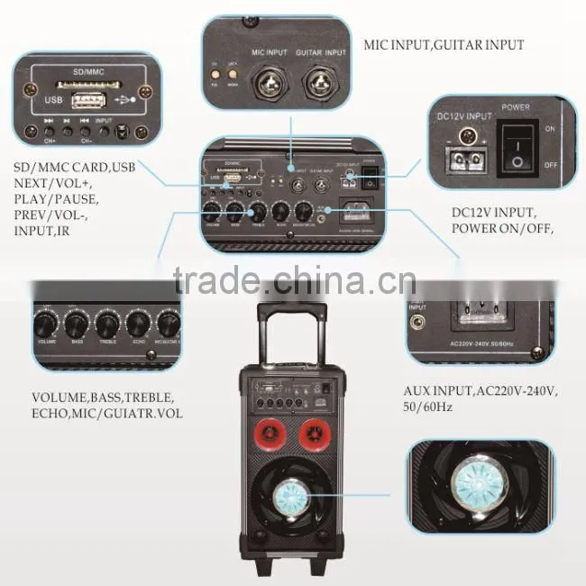 digital amplifer empty sound box mini portable speaker mobile