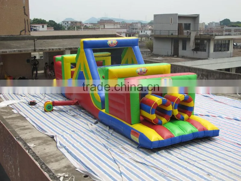 inflatable playground obstacle course for sale, obstacle course factory price