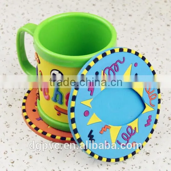 Factory Wholesale & Custom Soft PVC Hot Dish Coaster
