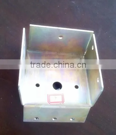 Steel wood connector