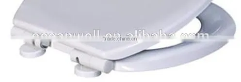 urea soft close toilet seat cover with two push button quick release design suitable for EU bathroom