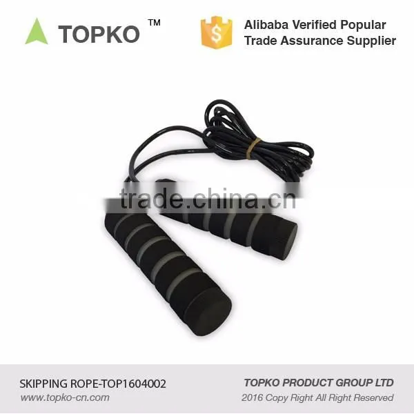 TOPKO Custom Crossfit Gym Equipment Exercise Fitness Accessories Speed Jump Rope