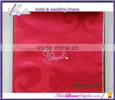 Dia-126"(320cm) rose pattern polyester jacquard tablecloths for table decorations-Jacquard Pattern No. A15-1,2,3,4