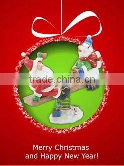 Polyresin Crafts in Wood Box Plush Chicken Toy