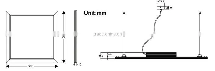 Small Square LED Panel Light 300x300 LED Panel Lights LED Wall Ceiling Panel Light